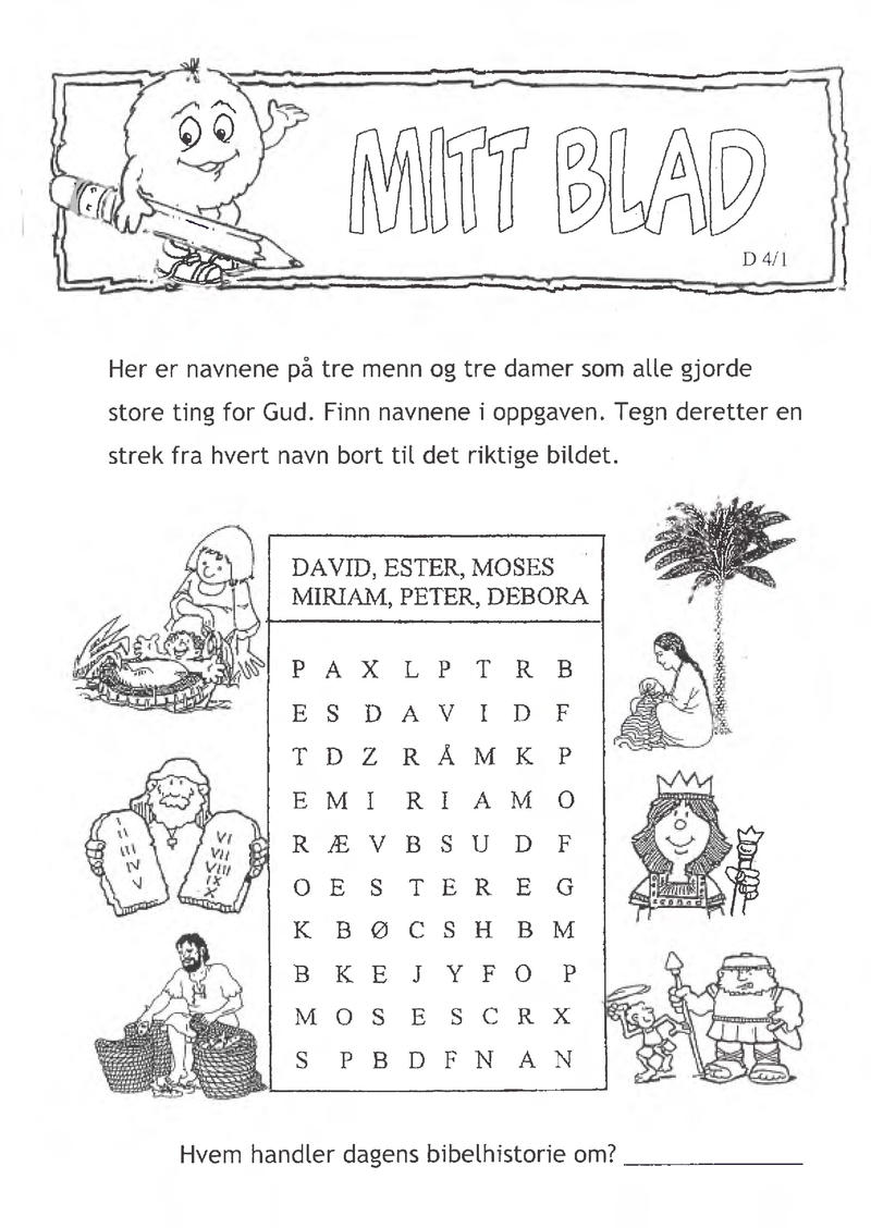 Xtra: Mitt Blad D4